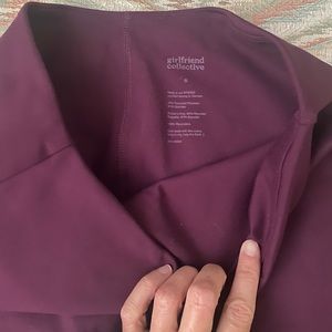Girlfriend Collective Plum Skort Small